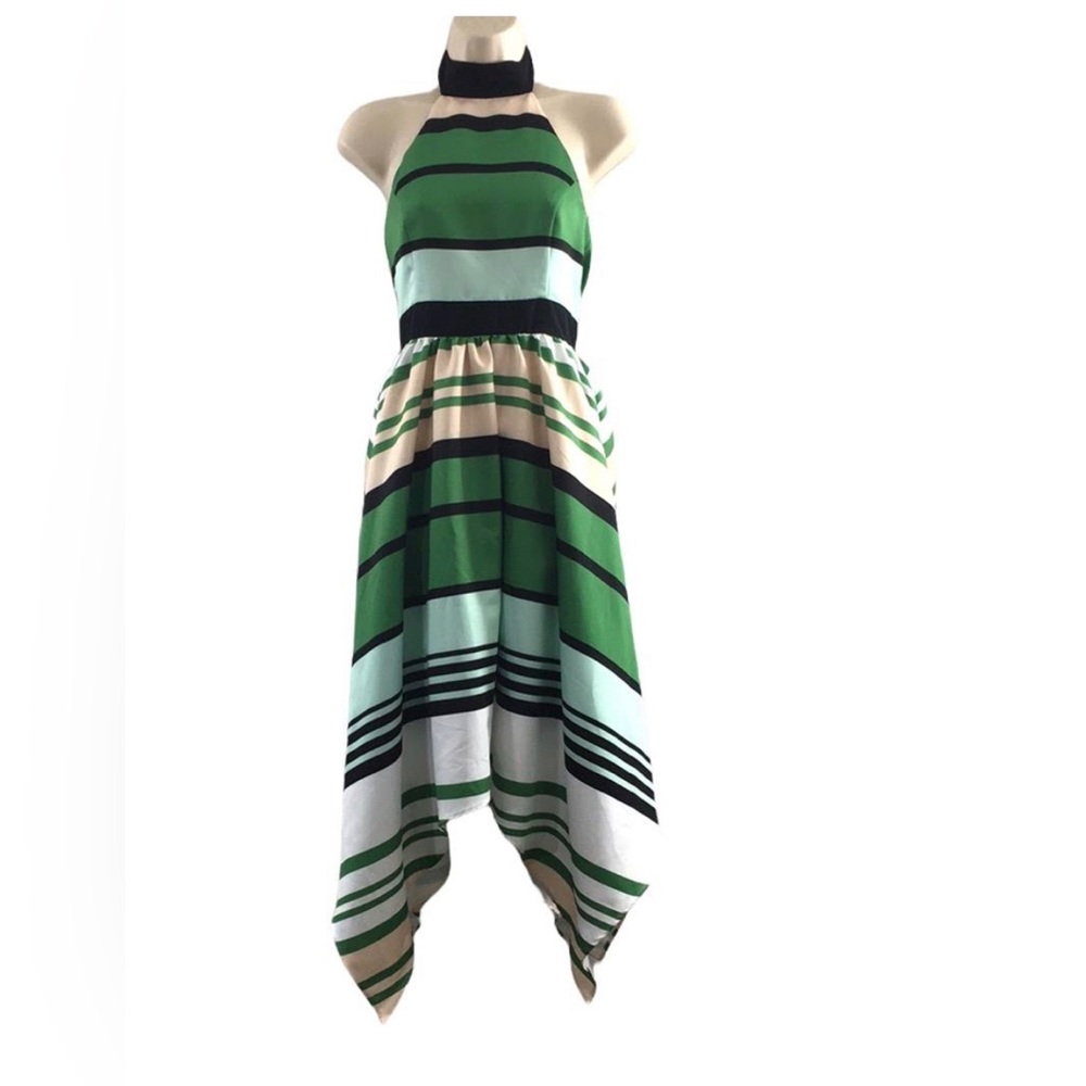 Gorgeous halter handkerchief dress, by Troubadour- bought at Anthropologie